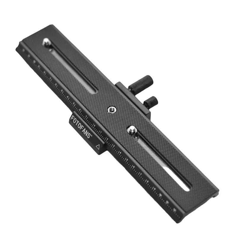 A32I  LP-02 200mm Range 2-Way Macro Focusing Rail Slider Plate 1/4 for DSLR Camera ,Camera Accessories