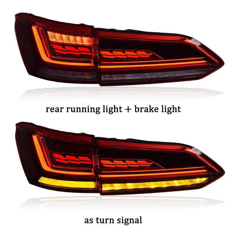 Auto Led-achterlicht Voor Volkswagen Touareg 2019 2020-2023 Vw Auto Indicator Achterrem Reverse Lamp Dynamische Richtingaanwijzer lamp