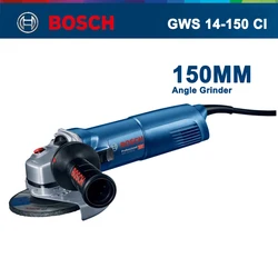 Bosch GWS14-150CI Angle grinder 1400W No-load speed 9300rpm Disc diameter 150 mm KickBack Control Angle grinders