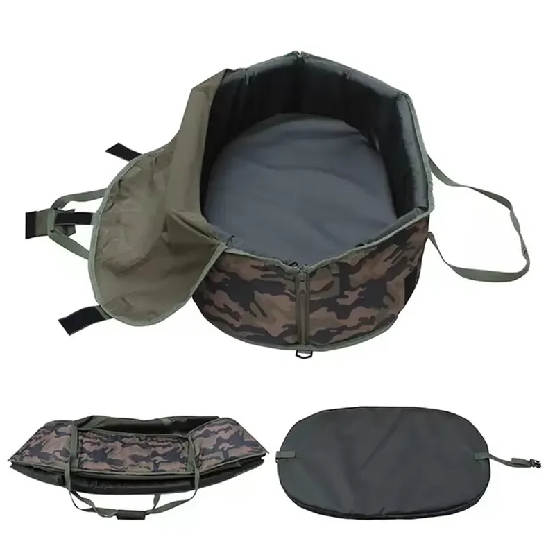 New product launch, large capacity multi-pocket waterproof fishing bag, carp cradle fishing kit, carp fishing bag.
