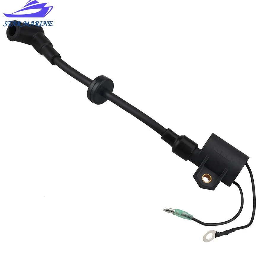 

Катушка зажигания 61N-85570 для лодочного двигателя Hidea YAMAHA, 2-тактный, 20 л.с., 25 л.с., 30 л.с., подвесной двигатель 61N-85570-00 61N-85570-01