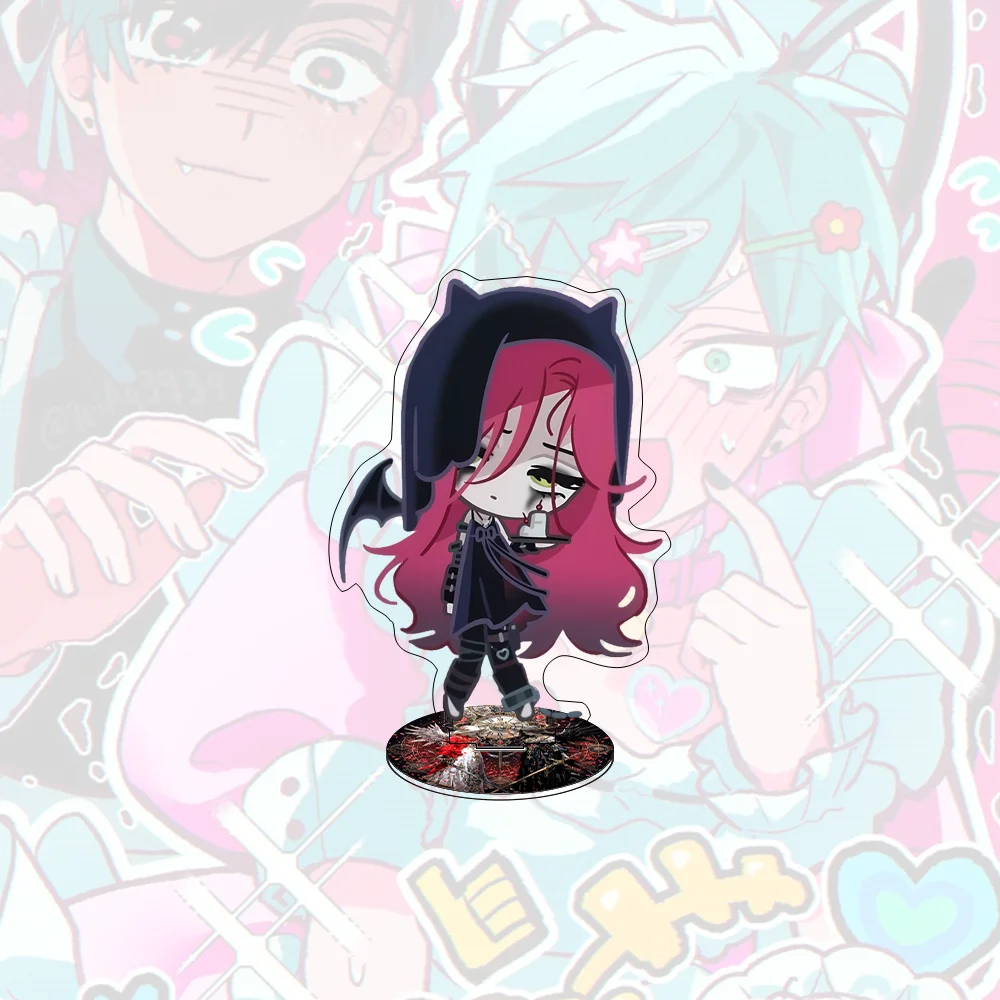 Alien Stage Mizi Till Ivan Luka Sua 10CM Anime Acrylic Stand Keychain Cute Desktop Ornament Backpack Charm Collectible Gift