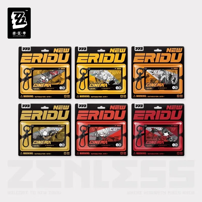 

Official miHoYo Zenless Zone Zero Picture Series Two Piece Acrylic Pendant Sons of Calydon Genuine Anime and Game Accessories