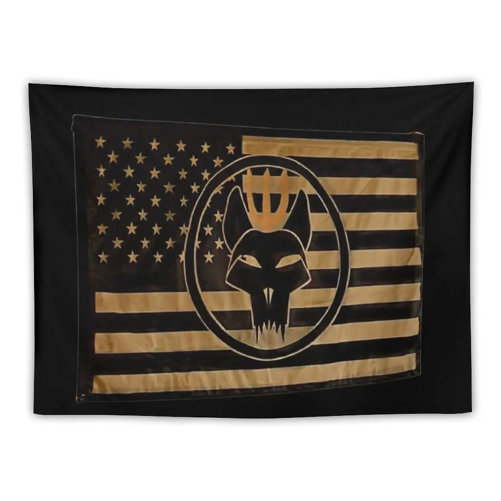 SEAL TEAM BRAVO BW FLAG Tapestry Decorative Wall Room Decore Aesthetic Wall Hanging Wall Tapestry