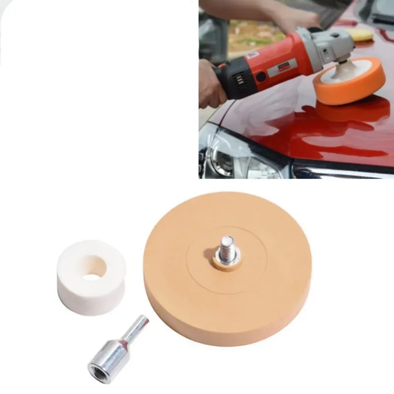 ABHX-Rubber Eraser Wheel For Car Adhesive Removal Polishing Disc Removes Stickers Glue Auto Detailing 88X15mm
