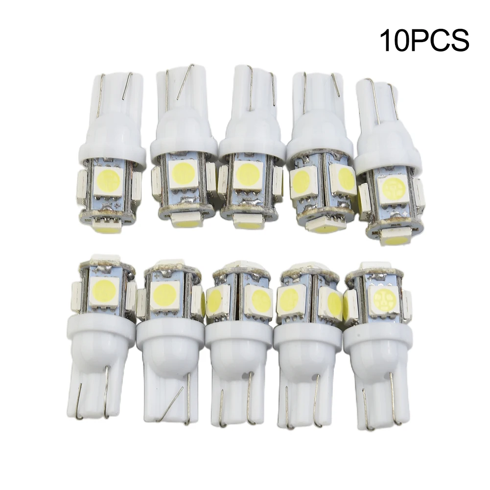 10pcs Wedge Bulb Tubes White LED For Malibu 12V AC/DC Landscape Light LED Bulb Tubes Home Lighting Accessories