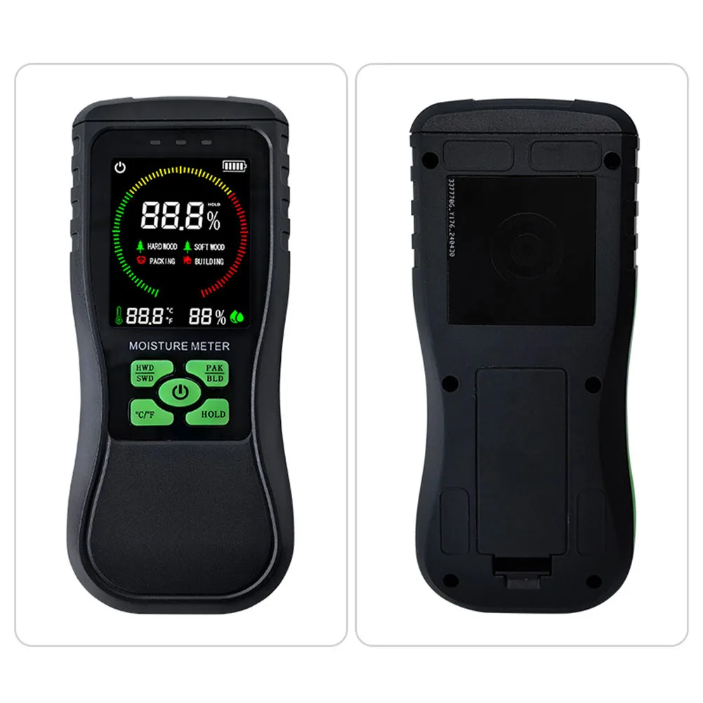 For HY18 Easy to Use Pinless Moisture Meter Designed to Provide Accurate Readings Without Causing Damage to Surfaces