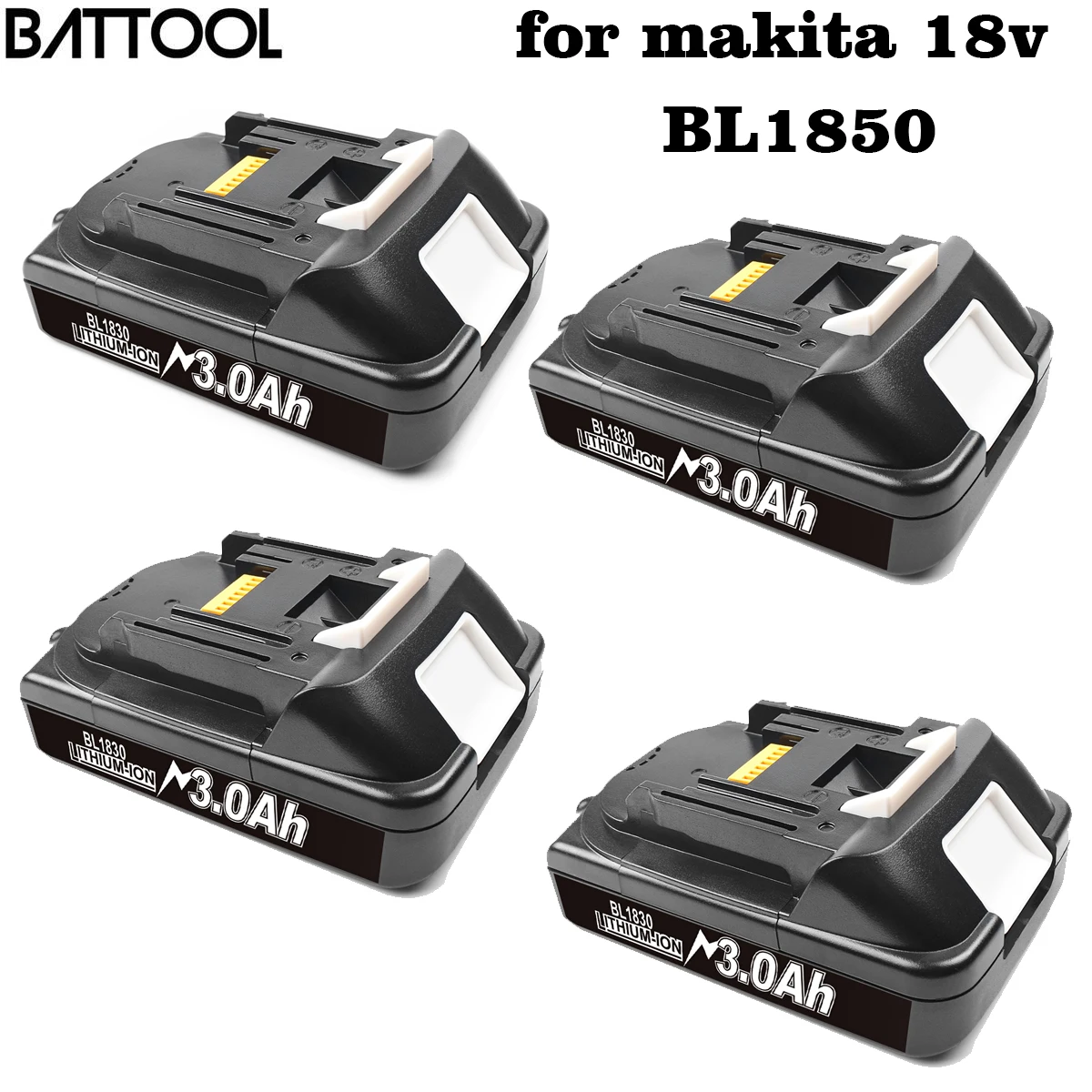 

BL1850B Rechargeable Battery 18 V 3000mAh Lithium ion Battery for Makita 18v BL1840 BL1850 BL1830 BL1860B LXT 400