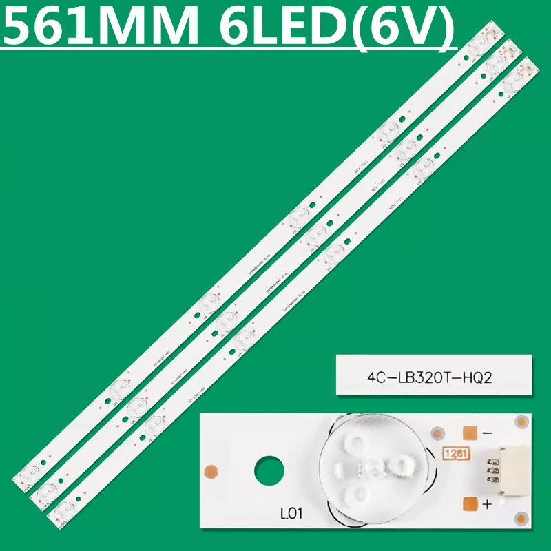 Striscia LED 90PCS per DL3261(A) muslimate T32ED-06U-01B muslimexayp LED-32B500 32 ce650 LED32C371 muslime3