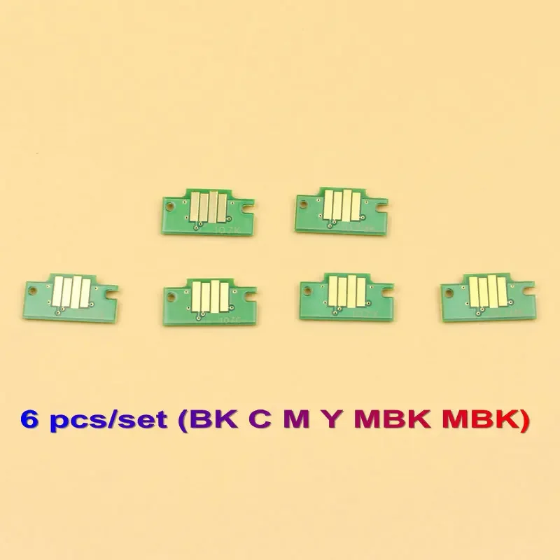 IPF 680 770 780 Ink Cartridge Chip for Canon PFI-107 Chip for Canon IPF 680 685 770 780 785 Auto Reset Cartridge Chip 6 pcs/set