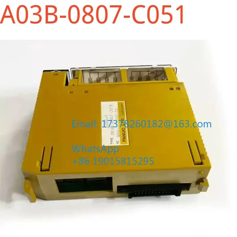 

A03B-0807-C051 Б/у проверено, ввод/вывод, бордин, хорошее состояние
