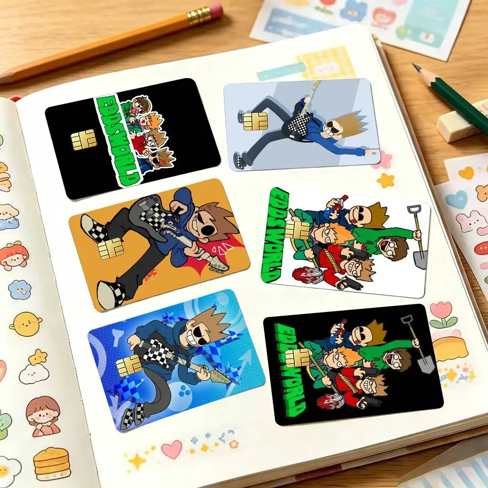 

Dororong-G Mascot Credit Card HD Stickers Game Card Decal Small Chip Waterproof Sticker Gift