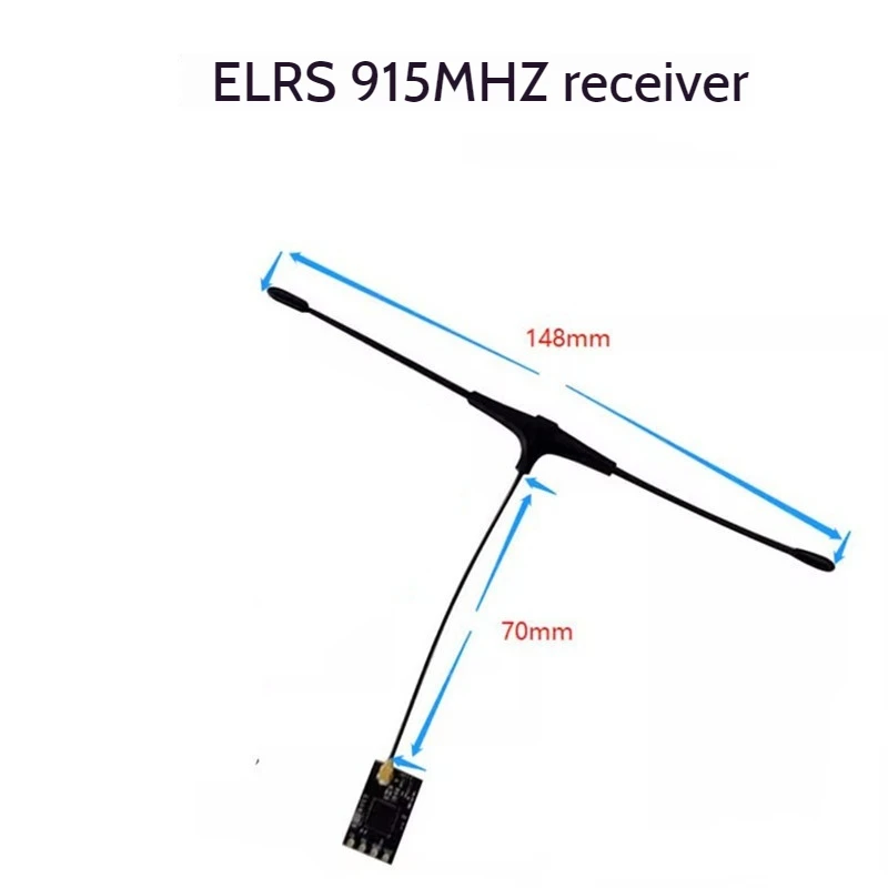 Récepteur anti-interférence ELRS 915 Z successif, longue distance, transversal, IPEX1, modèle d'avion ISM, Fpv CharacterRx, taux de rafraîchissement élevé CRSF