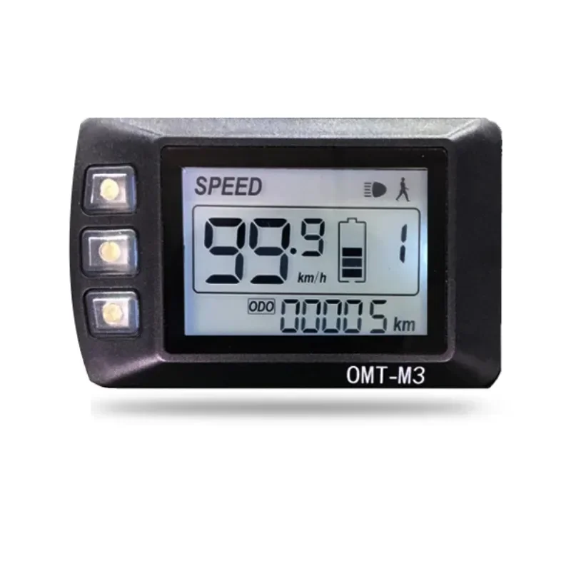 Lithium battery bicycle LCD liquid crystal instrument display 36V48V52V