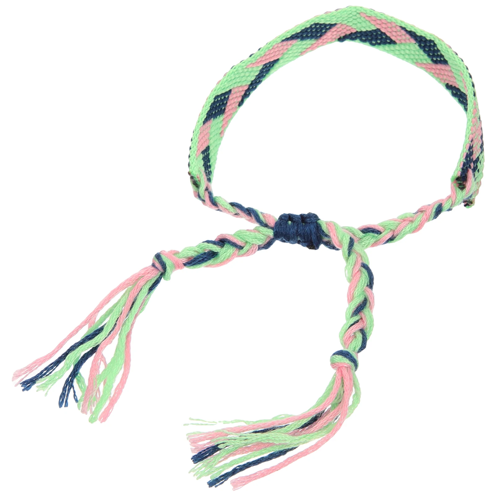 

Bohemian Ethnic Style Hand Woven Friendship Bracelet Adjustable Size Bracelets Women Girls Child Portable Wristwear Rope