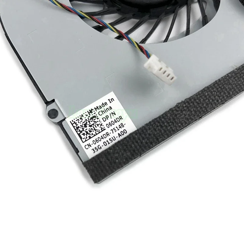 Nuevo ventilador de refrigeración Original para CPU de ordenador portátil para Dell XPS 18 1810 ventilador de refrigeración radiador 0604DR KDB0705HB CH63 5V 0.4A 4pin
