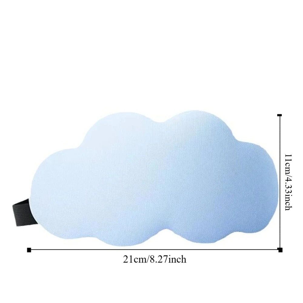 Ice Silk Cloud maschera per gli occhi 3D isolamento della luce promuove il sonno maschera per gli occhi oscurante ombreggiatura traspirante per la protezione degli occhi