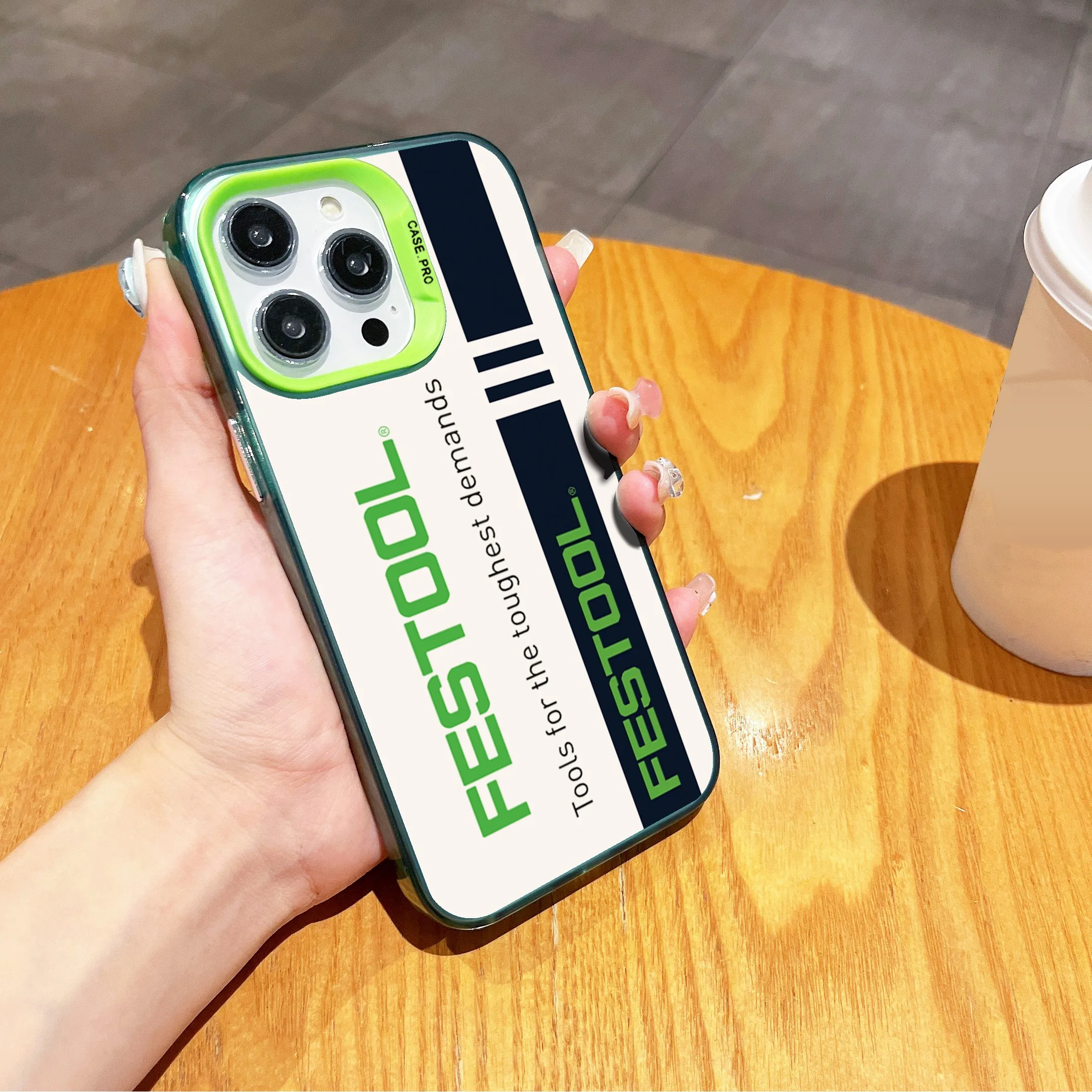 Cool Toolbox Festool Phone Case For iPhone 15 14 13 12 11 Pro Max X XR XSMAX 8 7 Plus Candy Matte Shockproof Back Cover