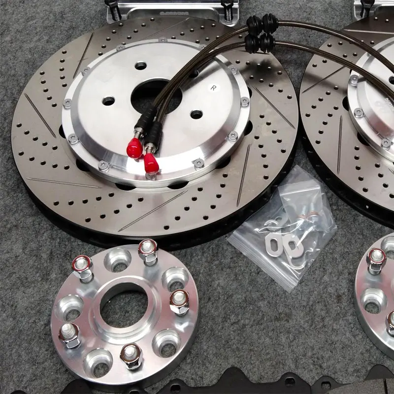 High Performance Brake Disc Kit High Carbon Aluminum 285*24mm 380*34mm 405*34mm Rotor for Hyundai Santafe Veloster