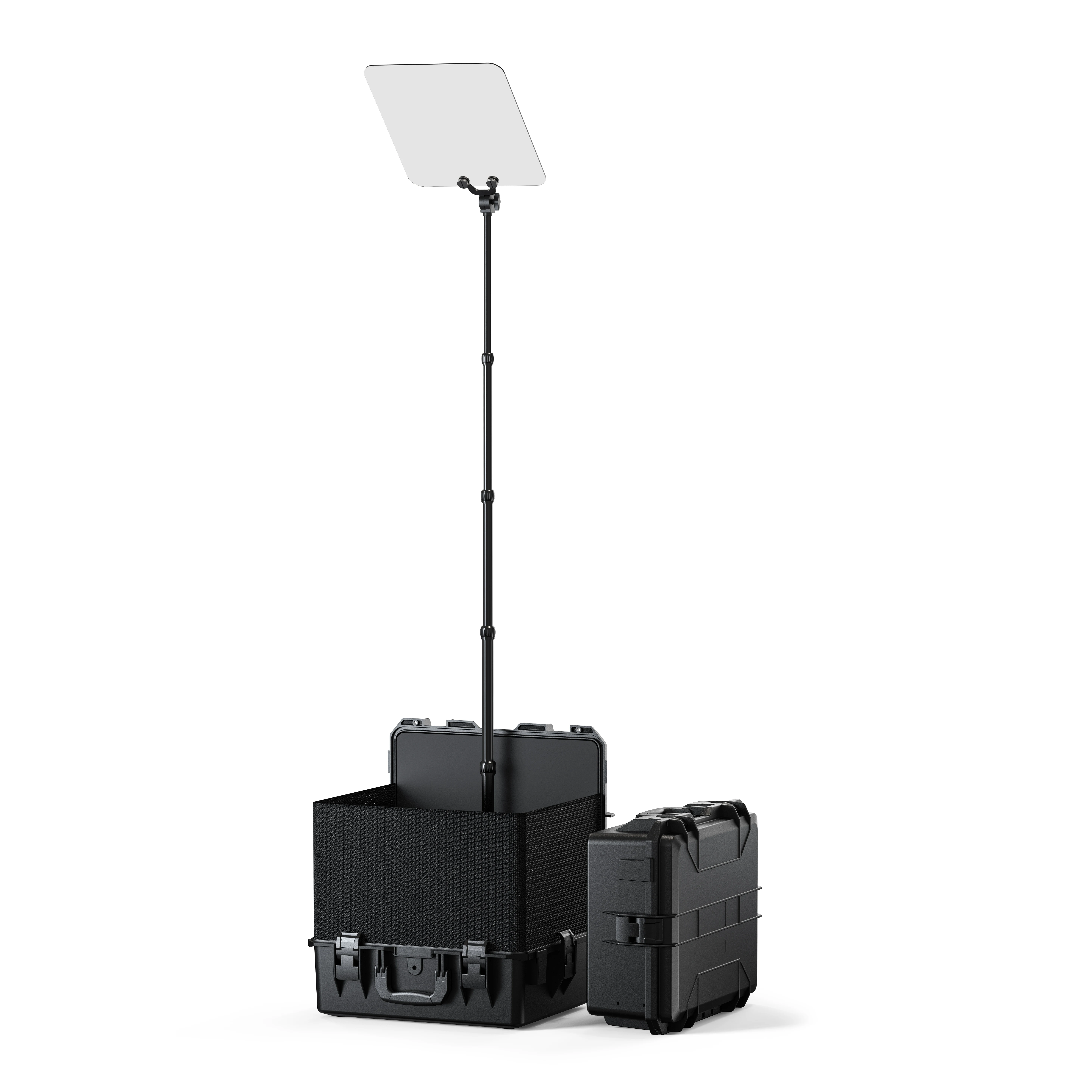 

TP200 Portable Teleprompter 17-inche Universal Prompter With H-D-M-I/SDI Input & Output Support App Control