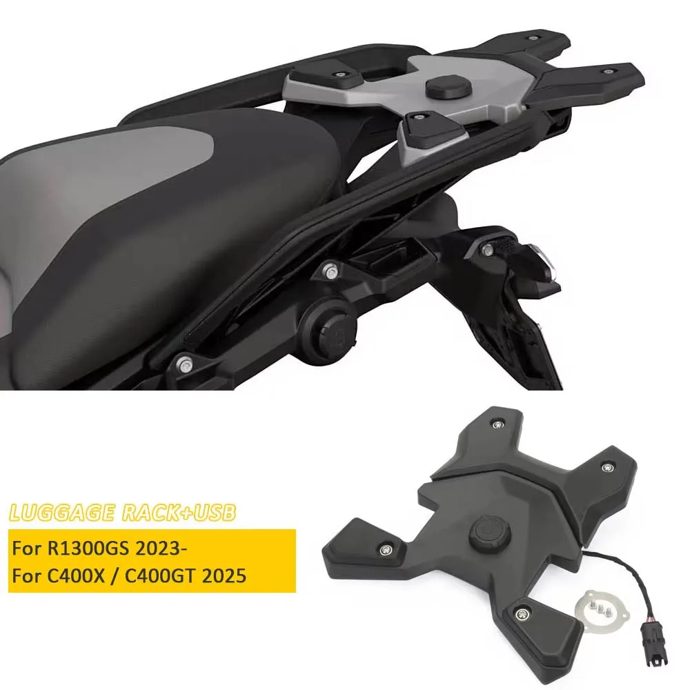 

C400X C400GT C 400 X GT New Motorcycle Rear Seat Luggage Carrier Rack Top Box Holder For BMW R1300GS R 1300 GS 2023-2025