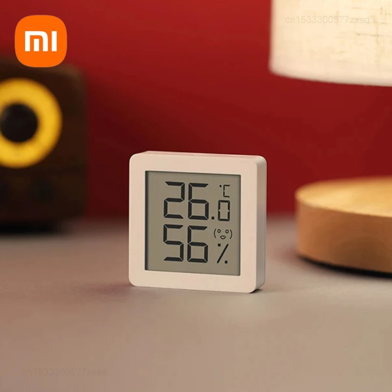 Xiaomi Miaomiaoce Electric Thermometer Hygrometer Mini Version Digital Temperature Sensor LCD Screen Desktop Stand Wall Mount