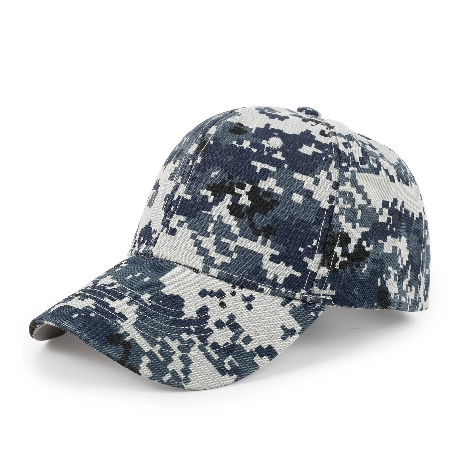 Digital Print Camouflage Baseball Caps Unisex Women Men Custom logo Hat Fashionable Army Hip Hop Snapback Cap Female Gorras