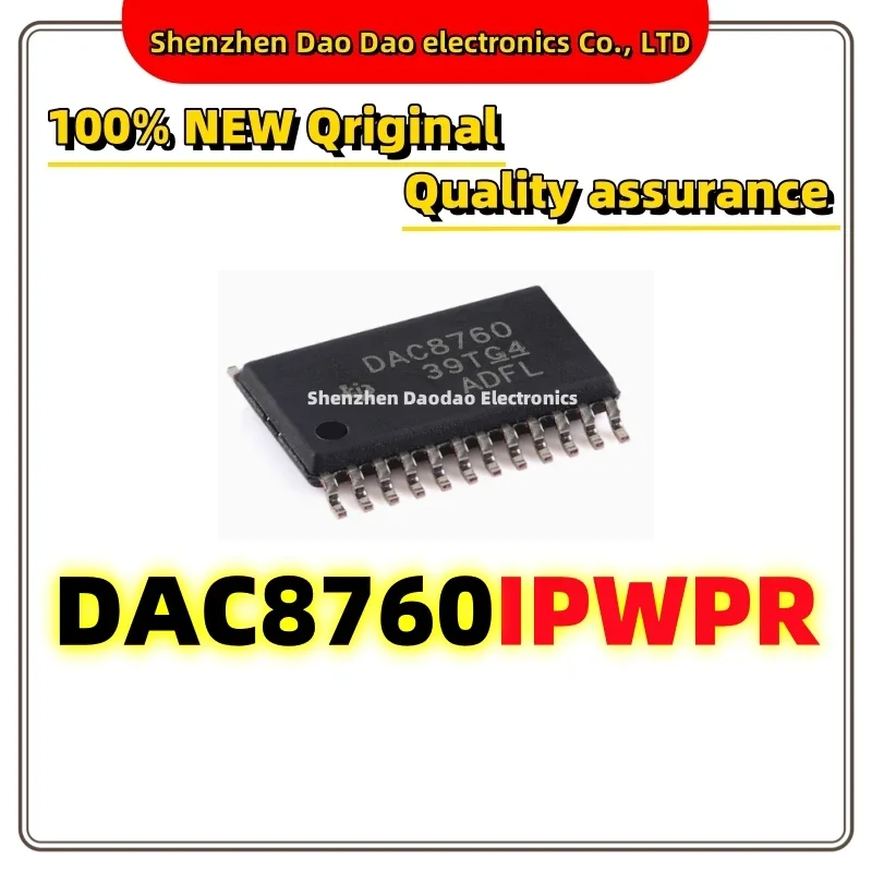 DAC8760IPWPR DAC8760 HTSSOP-24 16 bit ADC chip IC new original