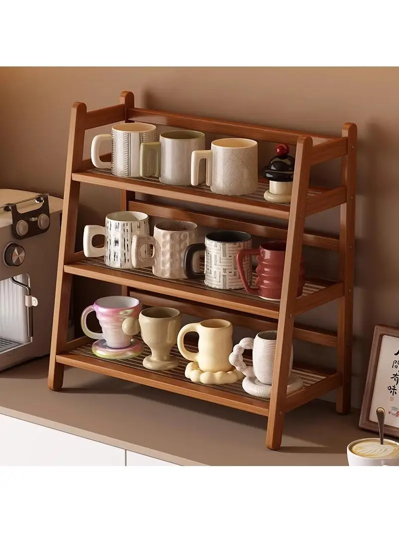 

New Simple Woven Rattan Double Layer Desktop Multi Functional Storage Ra Kitchen Bedroom Desk Dormi Organizer elf