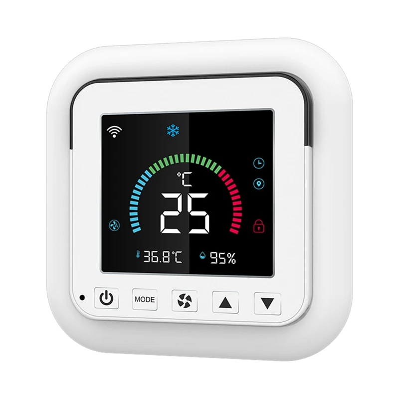Tuya Smart Life New Wifi Thermostat DC5V Air Conditioner Thermostat Temperature Humidity Sensor