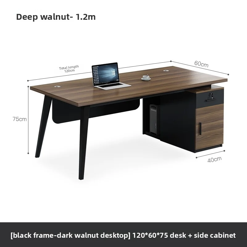 Simple And Modern Single Staff Desk, Manager/employee Workstation, Desktop Computer Desk, Writing Desk