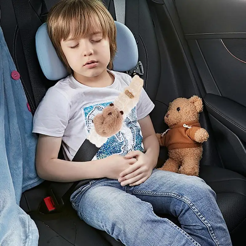 Чехол для ремня безопасности Capybara, 2X, накладки для автомобильного ремня безопасности Capybara, плечевой чехол, чехлы для ремней безопасности для взрослых, автомобильные аксессуары