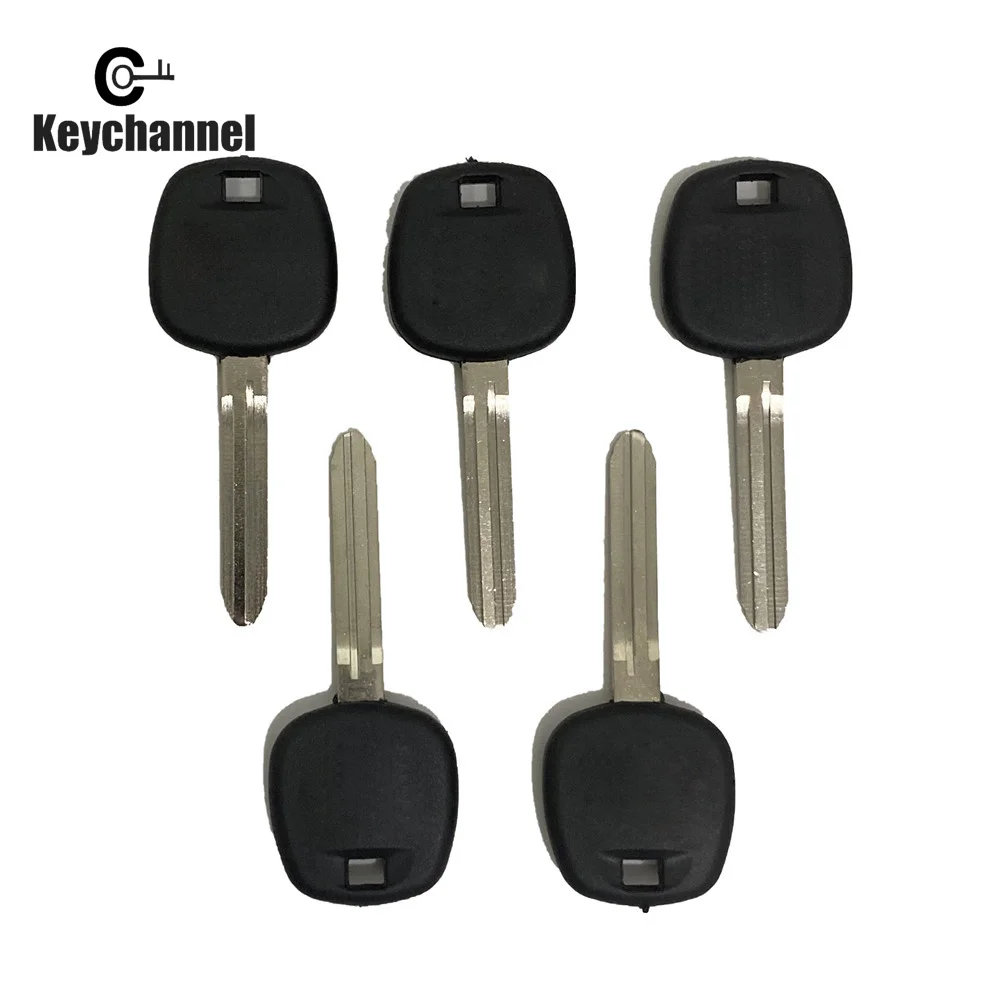 10pcs  Metal Key Blank TOY43 Solid Car Spare Key Blade for Toyota Camry Corolla Highlander RAV4 Yaris Key Blank No Chip Place