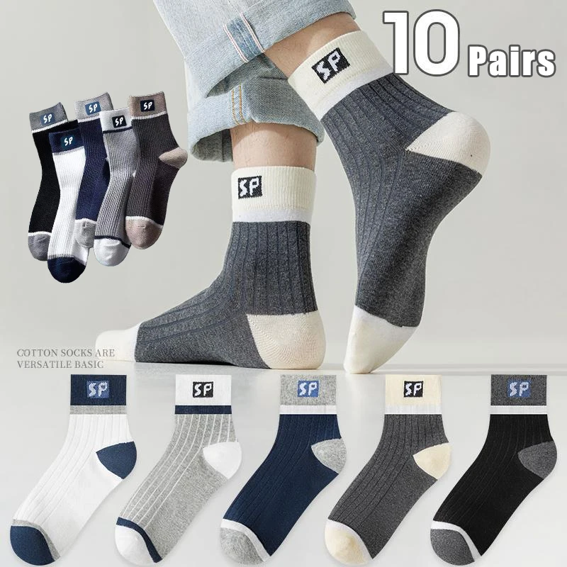 

Anti Odor Moisture Wicking Mid Crew Socks Sweat Absorbing Thermal Sports Socks Fall Winter Long Cushioned Casual Athletic Socks