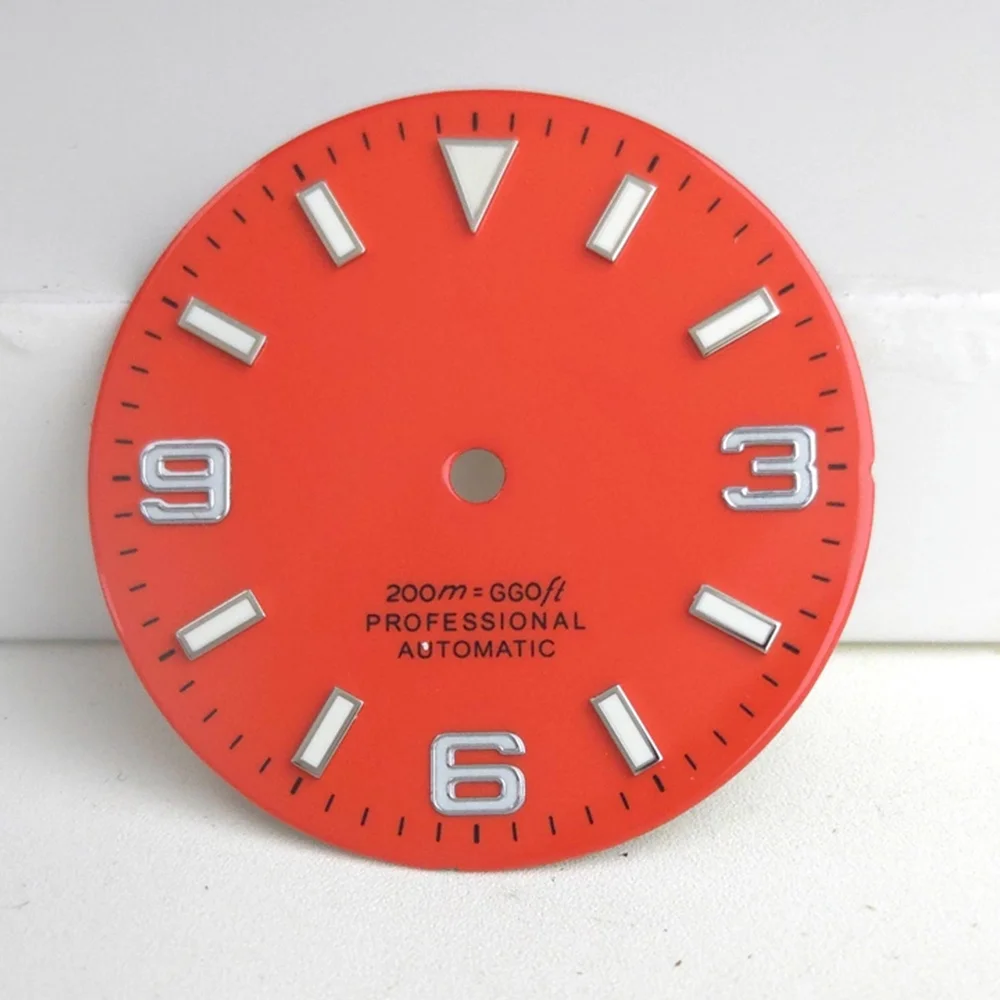 

Customized Dial 29mm Watch Dial Luminous Dial Fit for NH35 NH36 Movement 29mm Watch Face Part