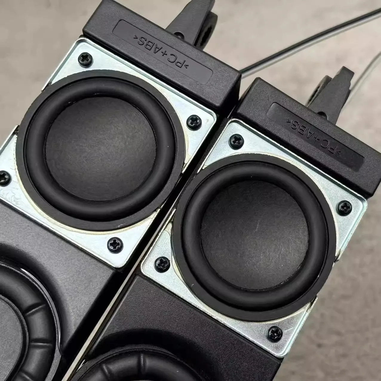 GHXAMP 2PCS High-End Audiophile 1.75-Inch Full-Range Passive Speaker with Enhanced Bass Diaphragm for Superior Sound Quality