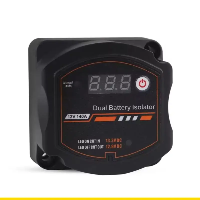 

SZCH Автомобильные реле Настройка напряжения ЖК-дисплей VSR Цифровые чувствительные к напряжению реле 140A Двойной изолятор