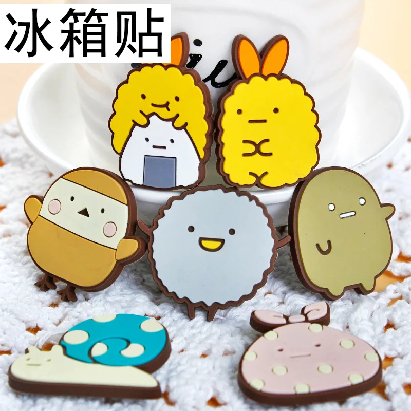 Cute Cartoon Drawing Board Silicone Magnet Mini Refrigerator Home Decoration Sticker Magnets Fridge Souvenir Whiteboard Magnets