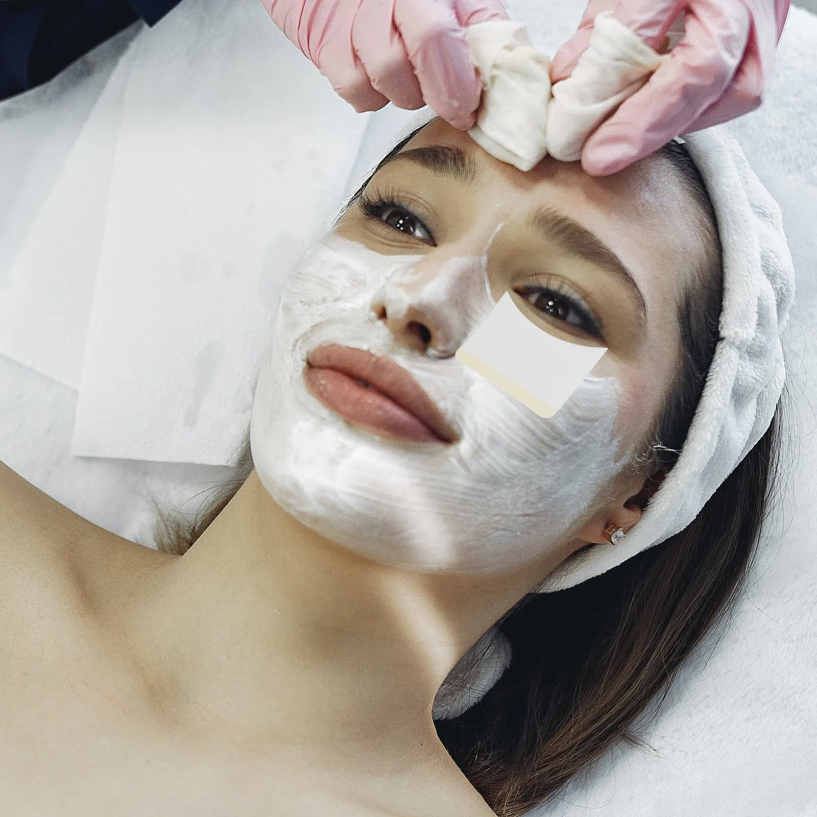 160pcs Wimper Make-Up Remover Gereedschap Voor Nep Wimpers Vrouwen Pads Wimpers Extension Clean Pads Extension Enten Kit