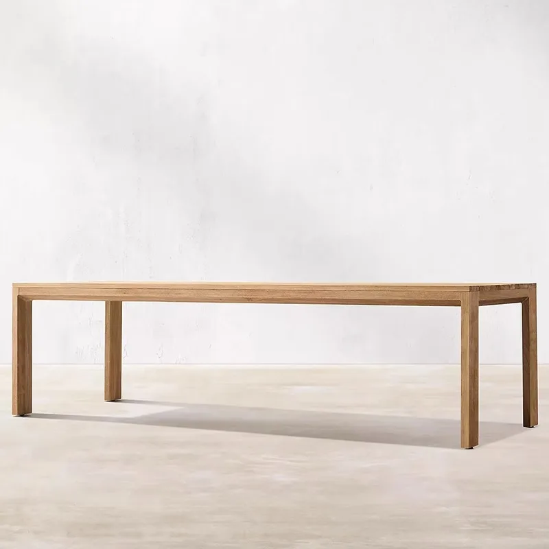 

Customizable outdoor tables and chairs made old teak casual