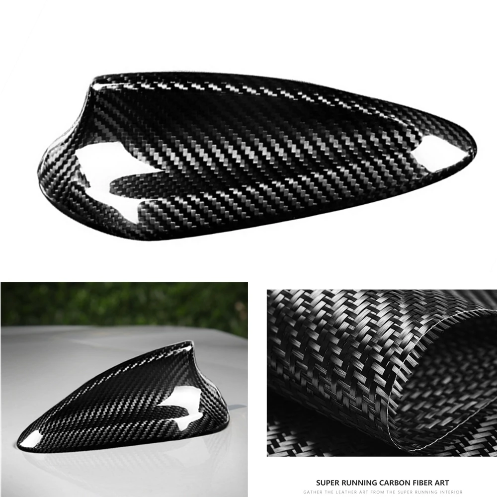 

For BMW 1 2 Series F20 F21 F45 X1 F48 X5 F15 X6 F16 X4 F26 X5M X3 G01 Carbon Fiber Roof Aerial Shark Fin Antenna Cover Cap Shell