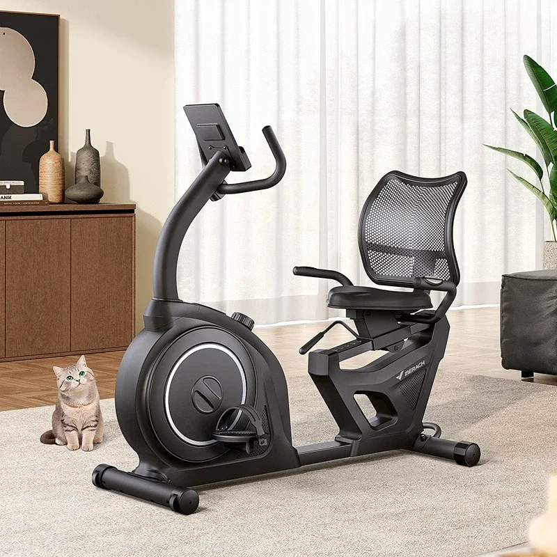 Customizable home horizontal exercise bike, middle-aged and elderly indoor sports rehabilitation