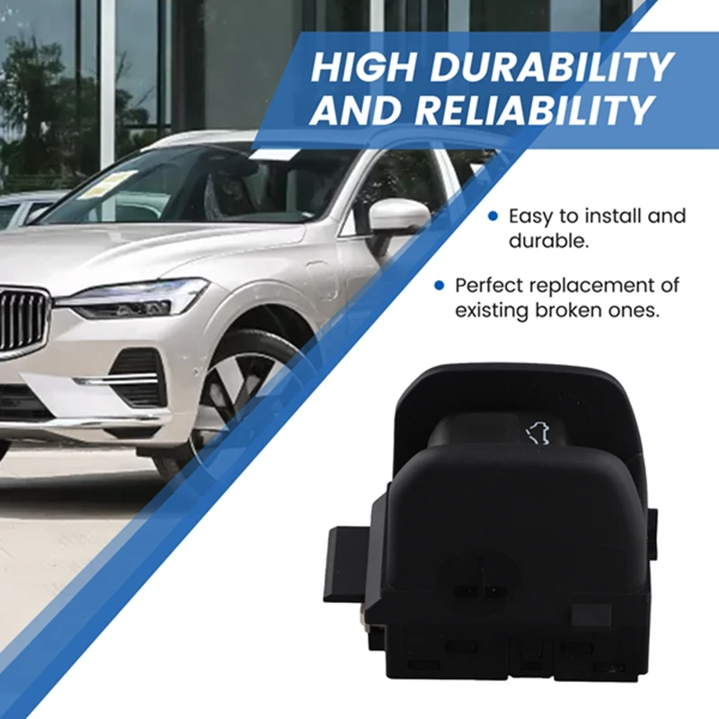 غطاء زر تبديل نافذة السيارة الشمسية ، لـ Volvo XC60-من من من من من من من نوع Sunroof