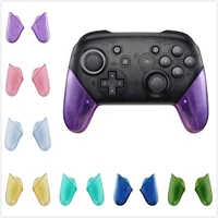 eXtremeRate - Carcasa transparente de repuesto para mando de Nintendo Switch Pro - Púrpura