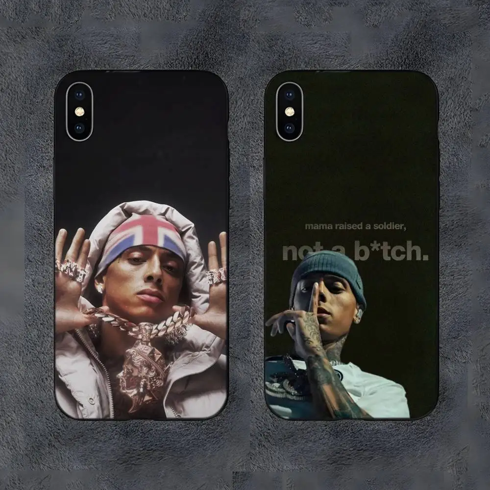 C-Central Cee CANT RUSH PG جراب هاتف لهاتف سامسونج S25، S24، S22، S23، S30، Ultra، S20، S30، Plus، S21 Fe، 10,9,5G غطاء سيليكون #1