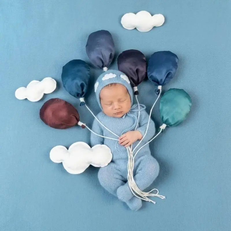 newborn-photoshoot-balloon-cloud-decors-soft-fabric-baby-props-for-decorations