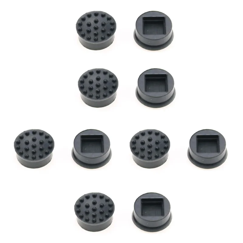 10Pcs Laptop Keyboard Trackpoint Pointer Mouse Stick Point Cap for HP Laptop Keyboard Trackpoint Little Dot Cap, Black