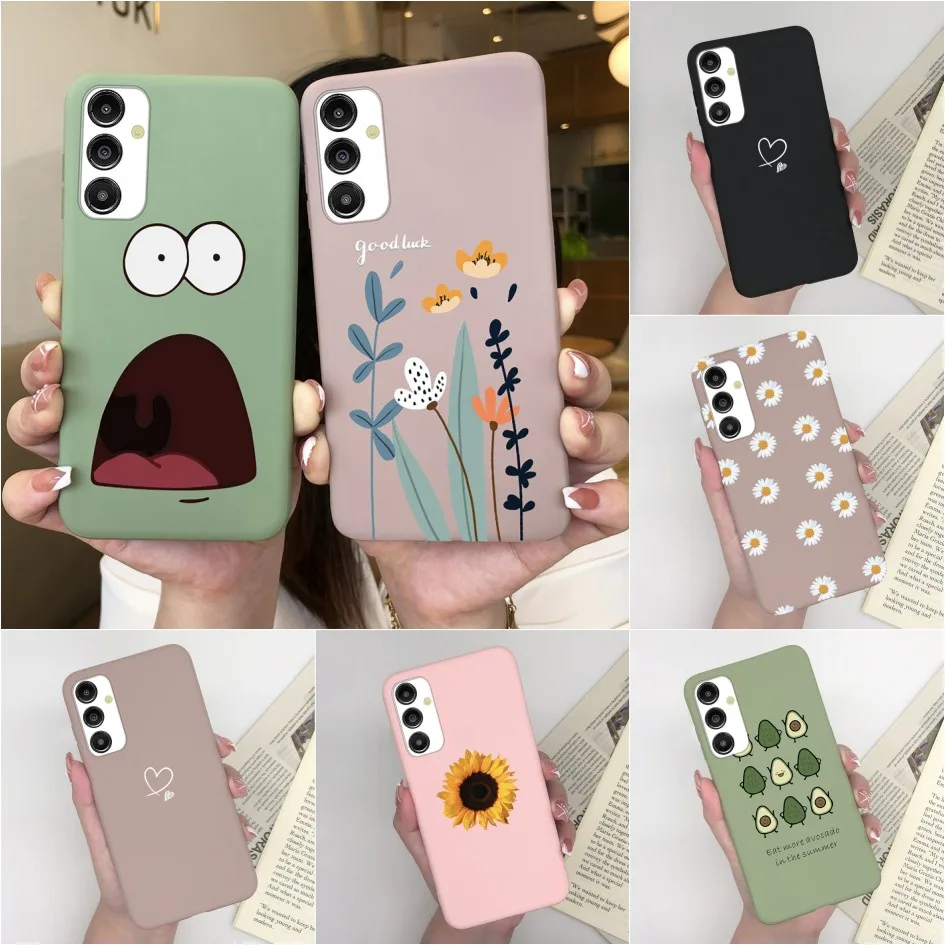 For Samsung Galaxy A14 Cases Fashion Cute Cool Girl Heart Case Cover For Coque Samsung Galaxy A14 A 14 SamsungA14 Capa Fundas