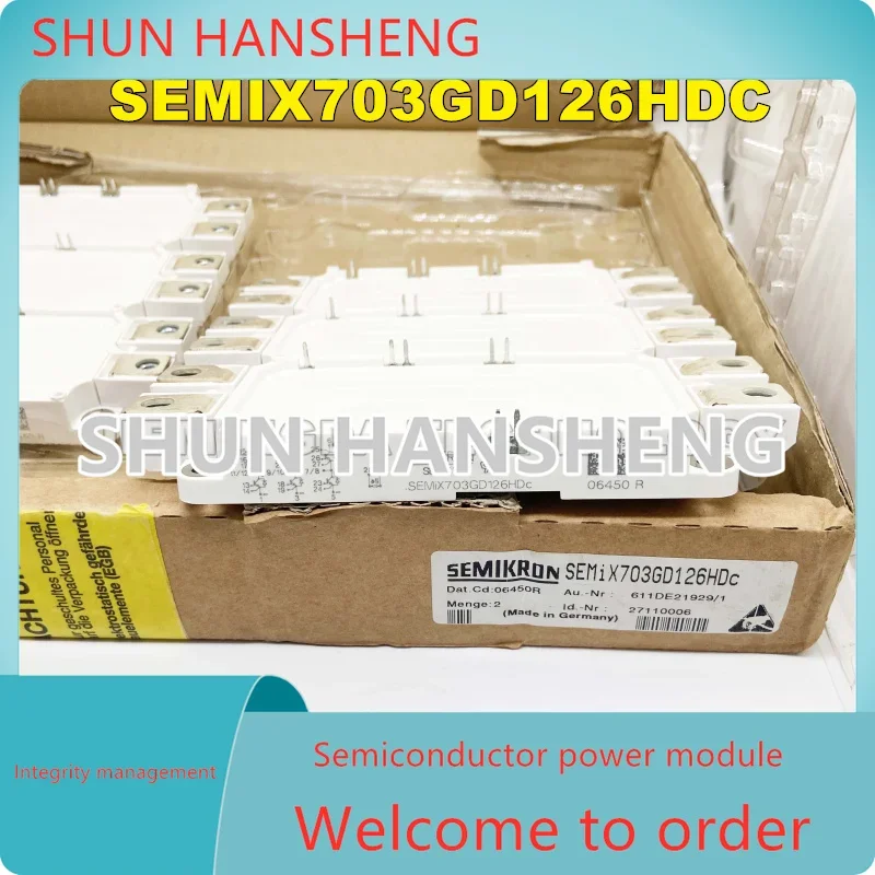 

SEMIX703GD126HDC SEMIX503GD126HDC SEMiX71GD12E4S NEW ORIGINAL IGBT MODULE IN STOCK