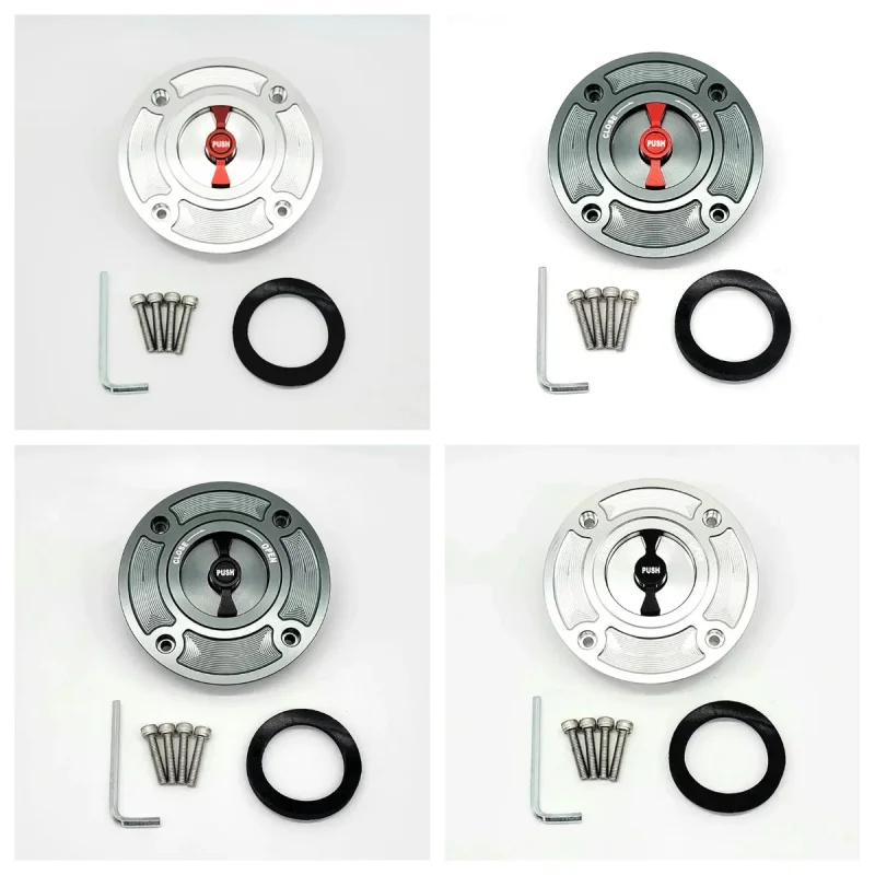GSXR600 Motorcycle High Quality Fuel Gas Tank Cap Cover For Suzuki GSXR750 GSXR1000 GSXR1300 Hayabusa TL1000S TL1000R GS500